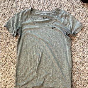 Nike Women's DRI-FIT Gray T-Shirt